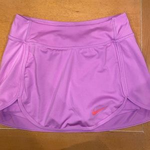 PURPLE NIKE DRI-FIT TENNIS SKIRT